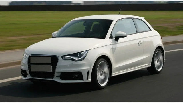 Fits Audi A1 2010-2015 Front Bumper Fog Grille With Fog Hole Chrome Bezel Twin Slat Moulding Driver Side - image 3
