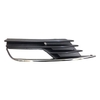 Fits Audi A3 2013-2020 Ns Front Bumper Grille & Fog Lamp Hole & Chrome Moulding thumbnail