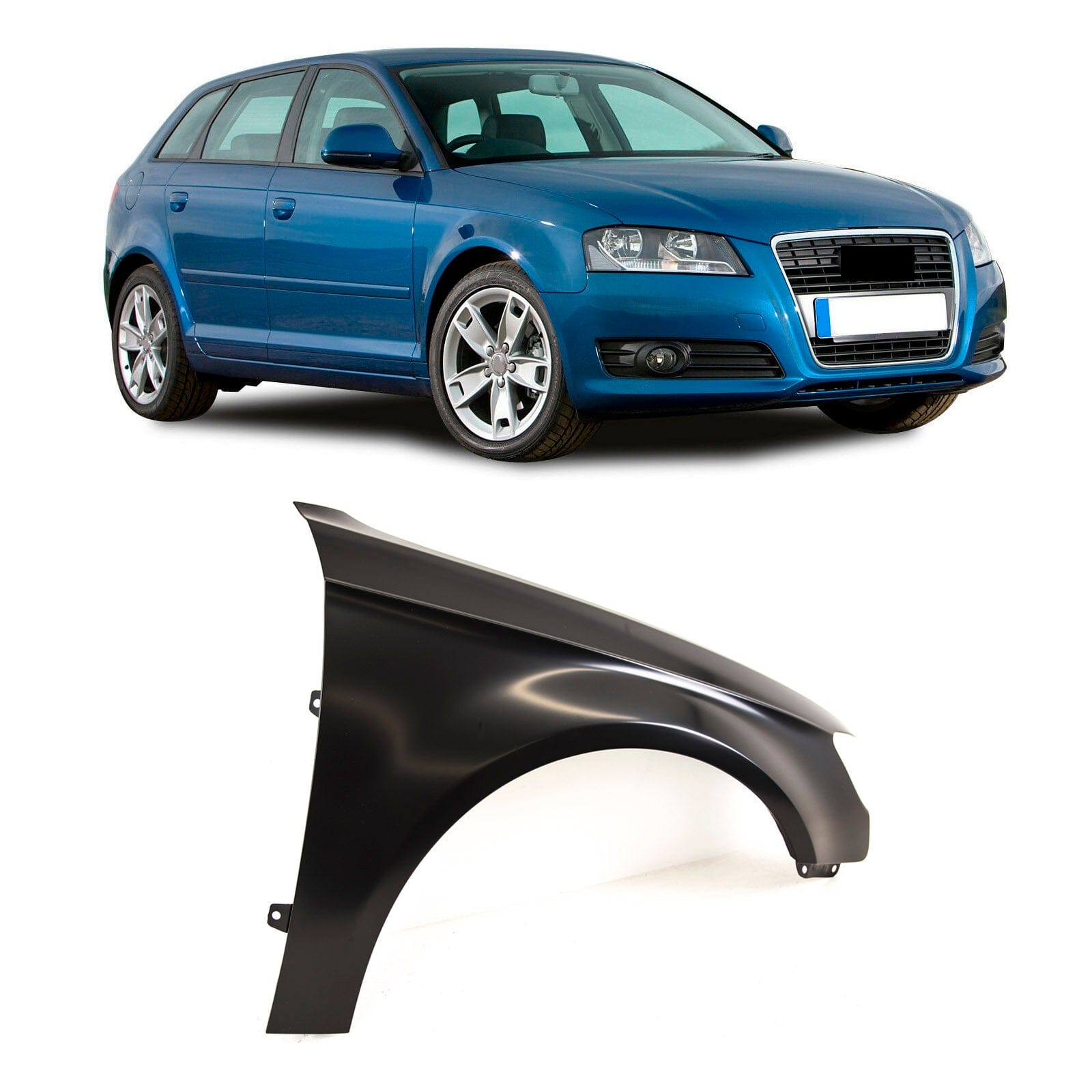 Fits Audi A3/S3 Hatchback 2012-2020 Front Wing Primed Driver Side