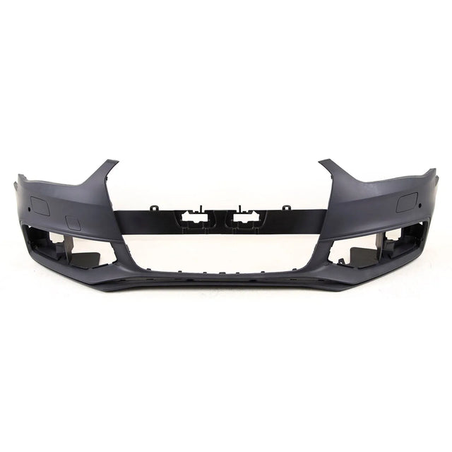 Fits Audi A4 B8 S-Line 2012-2015 Front Bumper Primed With Pdc & Washer Holes - image 2