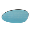 Fits BMW 1 3 M3 1993-2012 Ns Mirror Glass Blue Glass thumbnail