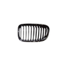 Fits BMW 1 Series 2011-2016 Front Radiator Grille Black Inc Chrome Moulding Left thumbnail