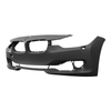 Fits BMW 3 2012-2017 Fr Bump F30 Primed Inc Lmpwash & Pdc Marks No Park Assist Came thumbnail