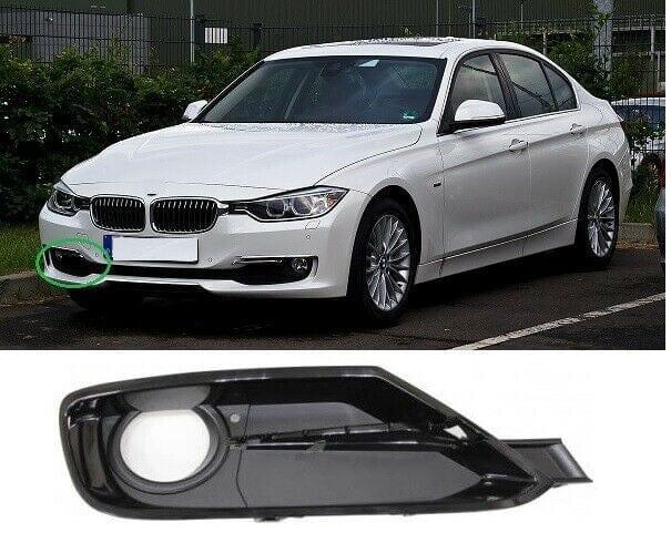Fits BMW 3 F30 Saloon 2012-2015 Front Bumper Fog Grille Sport Driver Side - image 3