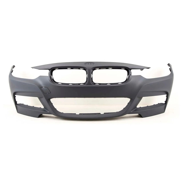 Fits BMW 3 F30 Saloon 2012-2019 Front Bumper Primed No Pdc No Washer Hole M-Sport - image 2