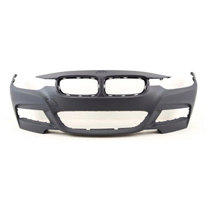 Fits BMW 3 F30 Saloon 2012-2019 Front Bumper Primed No Pdc No Washer Hole M-Sport