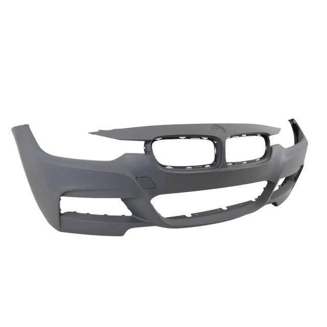 Fits BMW 3 F30 Saloon 2012-2019 Front Bumper Primed No Pdc No Washer Hole M-Sport - image 3