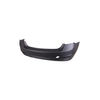 Fits BMW 3 Series 2012-2017 Rear Bumper Primed Black No Pdc 1 Exhaust Holes thumbnail