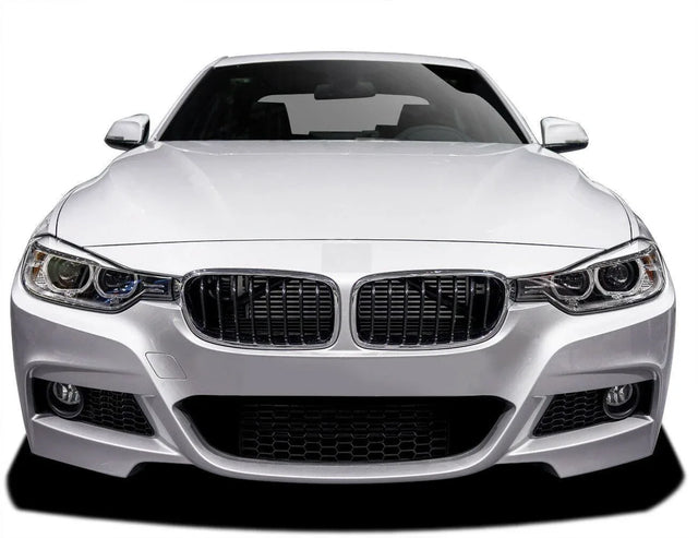 Fits BMW 3 Series F30 F31 2012- Front Bumper Grille Mat Black M-Sport - image 2