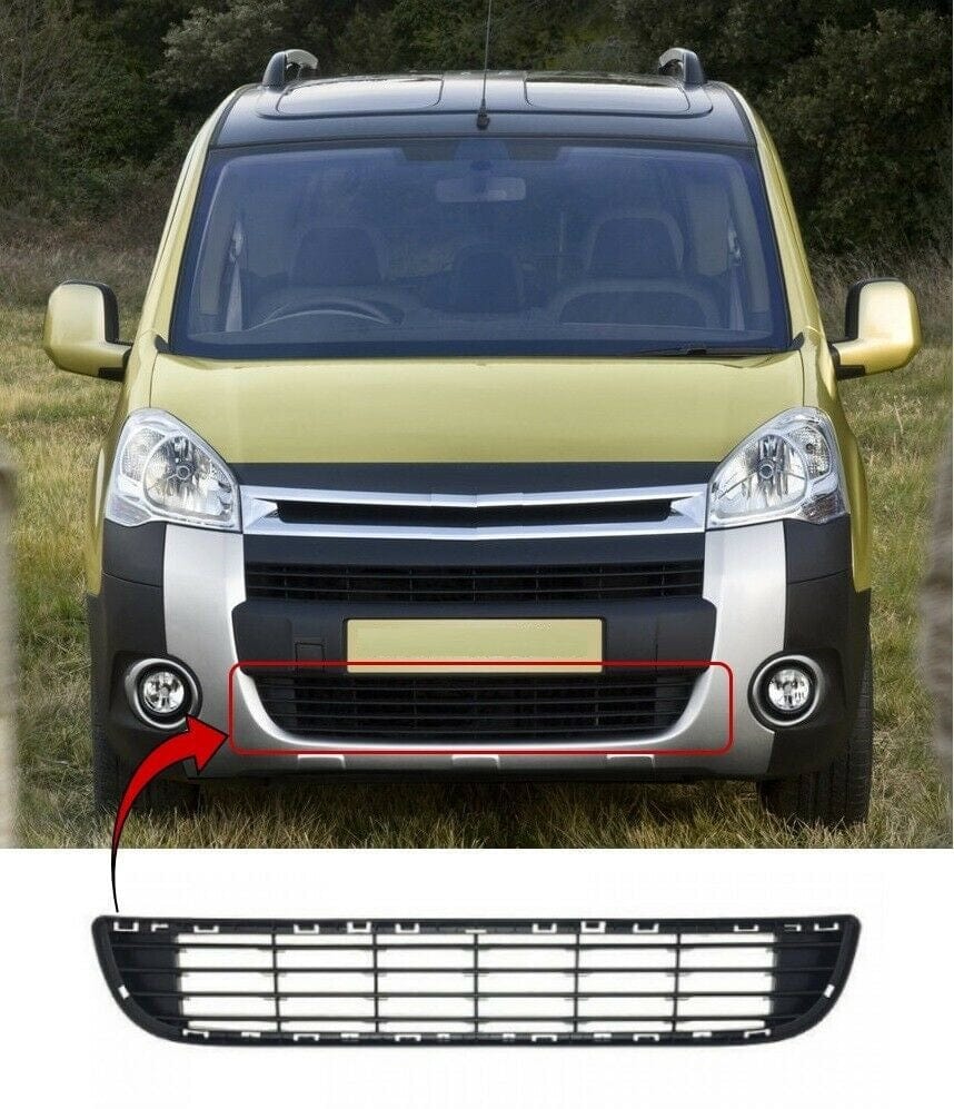 Fits Citroen Berlingo 2008-2012 Front Lower Centre Bumper Grille