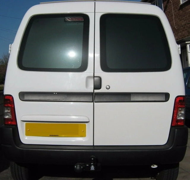 Fits Citroen Berlingo 2008-2016 Rear Bumper Corner Passenger Side Black Twin Door SWB - image 3