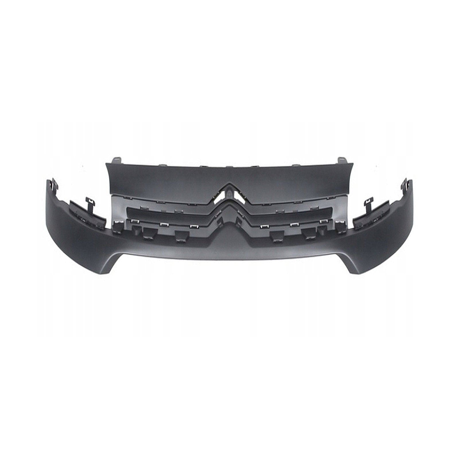 Fits Citroen Berlingo 2012-2015 Front Main Grille W/O Fog Lights Holes Mat Black