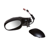 Fits Citroen C3 2002-2010 Ns Door Mirror Electric Heated Inc Glass & Black Cover thumbnail