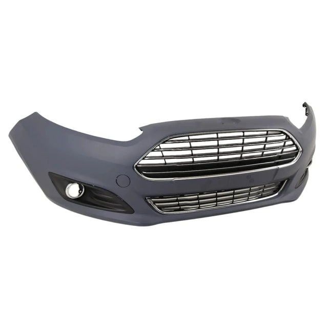 Fits Ford Fiesta Mk7 2013-2017 Front Bumper Kit Complete Primed With Fog Holes - image 4