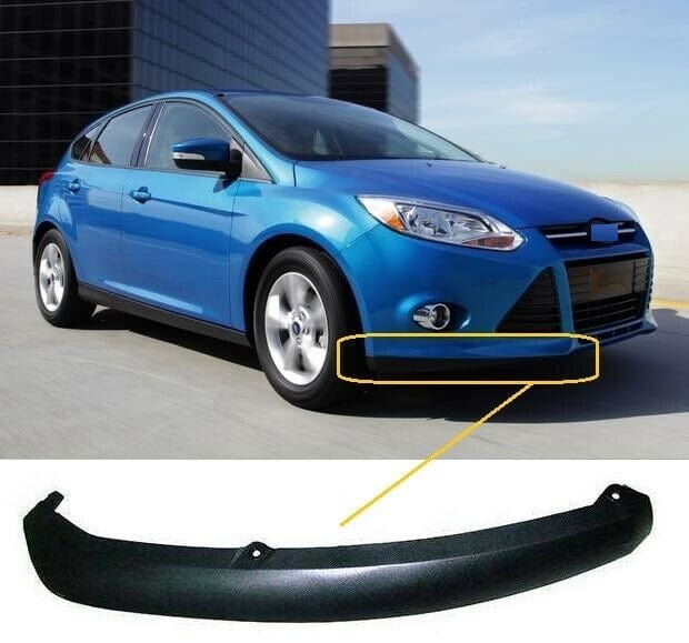 Fits Ford Focus 2011-2014 Front Bumper Spoiler Driver Side 