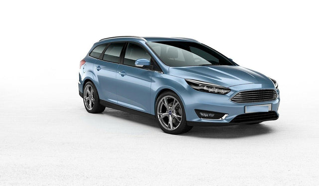 Fits Ford Focus Estate 2014- Centre Front Main Grille With Chrome Frame & Slats - image 2