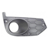 Fits Iveco Daily 2014- Front Bumper Fog Grille With Fog Lamp Hole Mat Black Driver Side thumbnail