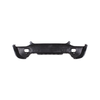 Fits Jeep 4Xe Renegade 2015-2023 Rear Bumper Dark Grey No Moulding Holes No Pdc thumbnail