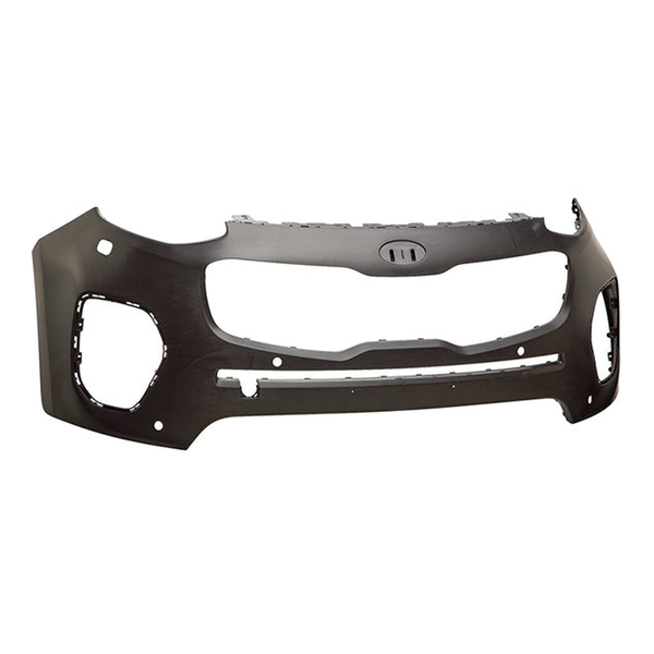 Fits Kia Sportage 2016-2021 Front Bumper & Lamp Wash Holes & Pdc Holes To Be Primed