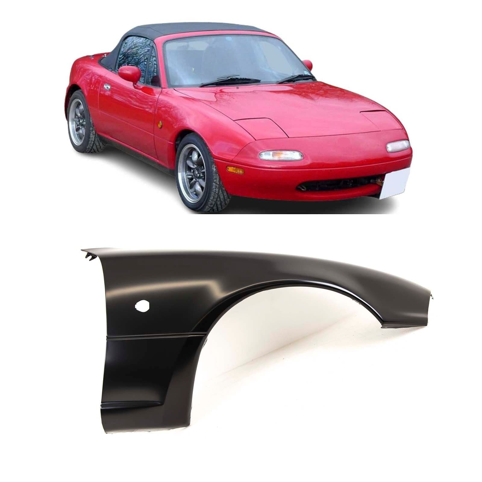 Fits Mazda Mx5 1989-1998 Front Wing Primed Driver Side