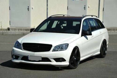 Fits Mercedes C-Class S204 Estate 2011-2014 Front Bumper Primed Amg W/ Washer And Pdc - image 2