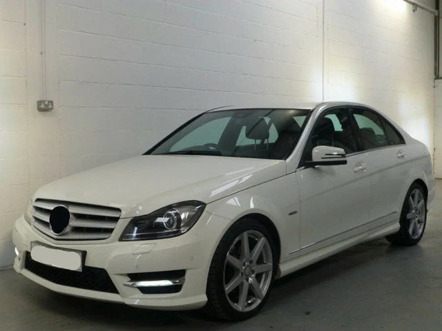 Fits Mercedes C-Class W204 Saloon 2011-2014 Front Bumper Primed W/ Washer No Pdc Amg - image 2