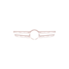 Fits Mercedes Glc Suv 2015-2022 Radiator Grille Moulding Silver thumbnail