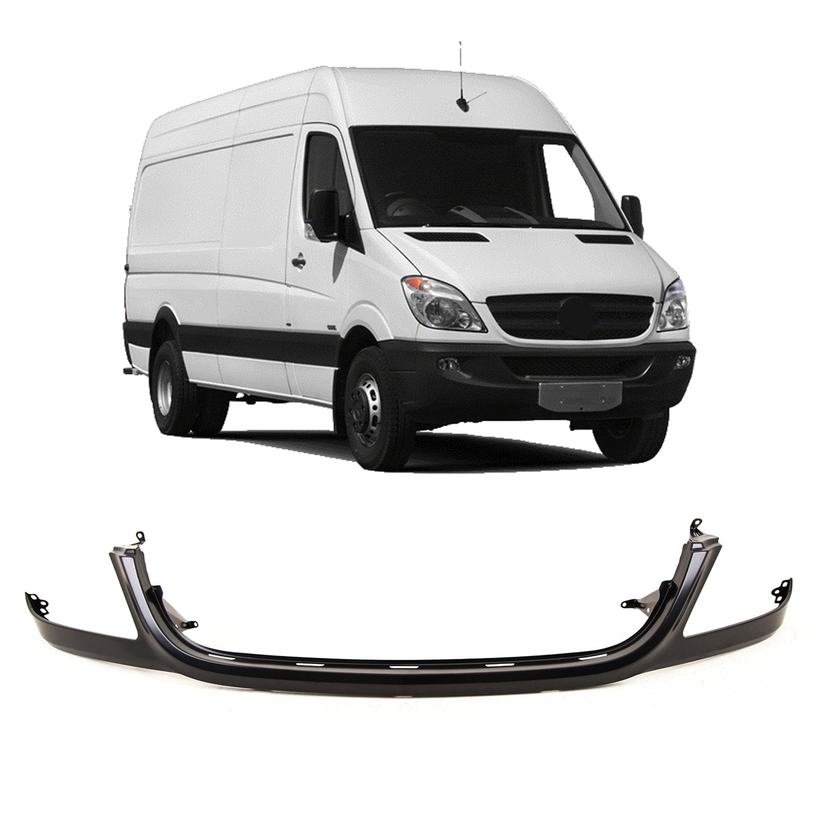 Fits Mercedes Sprinter 2006-2013 Top Grille Holder Surround Metal Frame Rail