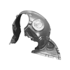 Fits Mini Electric Hatch 2013-2022 Front Wing Splashguard Not Cooper S Left thumbnail