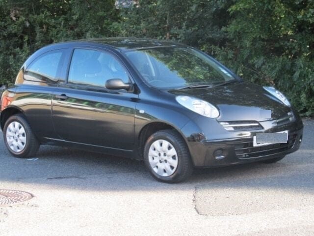 Fits Nissan Micra K12 2005-2010 Front Bumper Grille With Chrome Moulding Driver Side