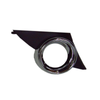 Fits Peugeot 207 2006-2012 Os Front Fog Bracket & Grille Trim Chrome Rim & Black Trim thumbnail