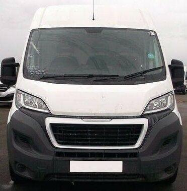 Fits Peugeot Boxer 2014- Front Bumper End Corner No Fog Lamp Hole & Wheel Extension Mat Dark Grey Driver Side - image 2