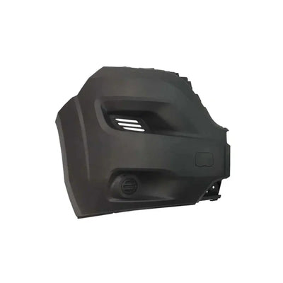 Fits Peugeot Boxer 2014- Front Bumper End Corner No Fog Lamp Hole & Wheel Extension Mat Dark Grey Driver Side - tradevehicleparts.co.uk