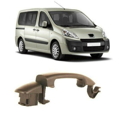 Fits Peugeot Expert 2007-2016 Door Handle Front Left Rear Left & Right W/O Key Primed - tradevehicleparts.co.uk
