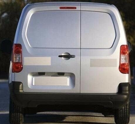 Fits Peugeot Partner 2008-2016 Rear Bumper Corner Driver Side Black Twin Door SWB - image 2