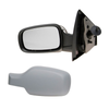 Fits Renault Clio Van 2005-2012 Ns Door Mirror Primed Cable Convex Not Campus Models thumbnail