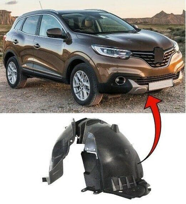 Fits Renault Kadjar 2015- Front Wing Splash Guard Arch Liner Driver Side - tradevehicleparts.co.uk
