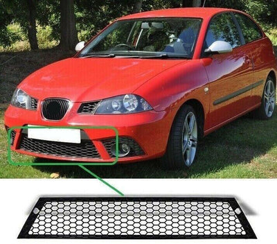 Fits Seat Ibiza 2006-2008 Front Centre Bumper Grille - tradevehicleparts.co.uk