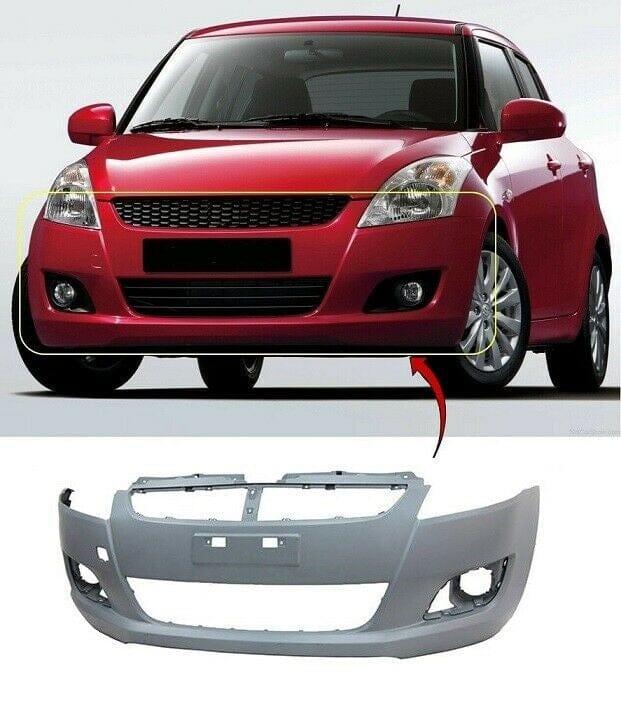 Fits Suzuki Swift 2011-2013 Front Bumper Primed - image 2