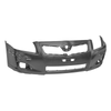 Fits Toyota Avensis 2003-2008 Front Bumper No Lamp Wash Holes thumbnail