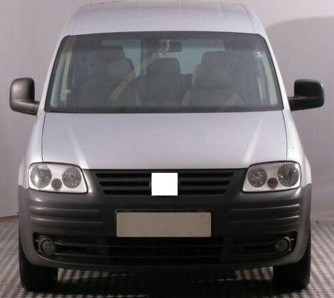 Fits VW Caddy 2004- Door Wing Mirror Manual Black Passenger Side - image 2