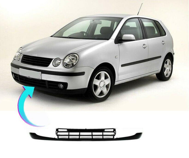 Fits VW Polo 9N 2002-2005 Front Bumper Centre Grille Spoiler Lower  - image 2