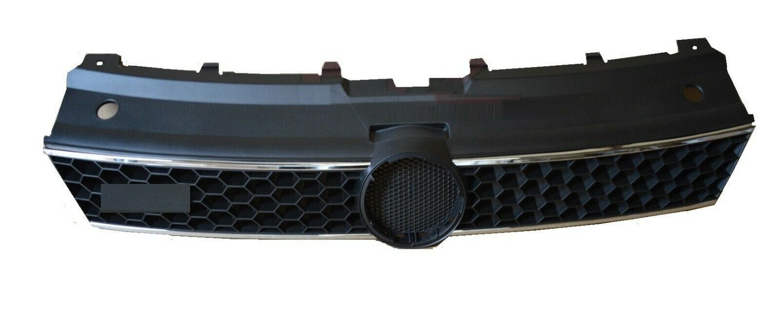 Fits VW Polo Gtd 2009-2014 Front Centre Main Grille With Chrome Trim Moulding