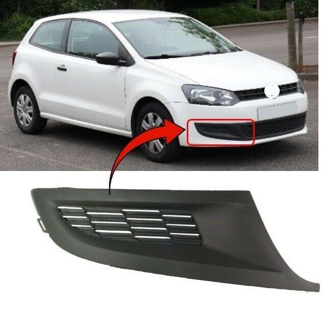 Fits VW Polo Mk8 2009-2014 Front Bumper Fog Grille Cover Trim Driver Side  - image 2