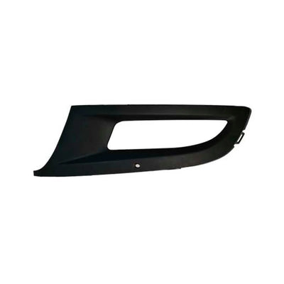 Fits VW Polo Mk8 2009-2014 Front Bumper Fog Light Grille With Fog Hole Left Passenger Side - tradevehicleparts.co.uk