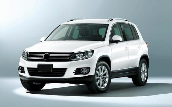 Fits VW Tiguan 2011-2016 Front Bumper Center Grille - image 2
