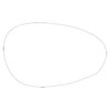 For Fiat 500 595 695 Evo 2008-2022 Os Mirror Glass Heated Or Not Heated thumbnail