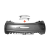 For Peugeot 208 2012-2019 Rear Bumper Primed & Pdc Holes thumbnail