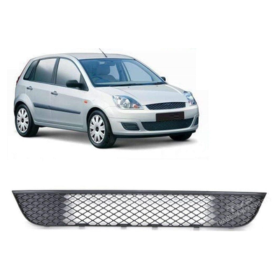 Fits Ford Fiesta 2006-2008 Front Lower Centre Bumper Grille Mat-Gray 
