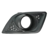 Fits Ford Fiesta 2006-2008 Passenger Side Front Bumper Fog Grille With Fog Hole  thumbnail